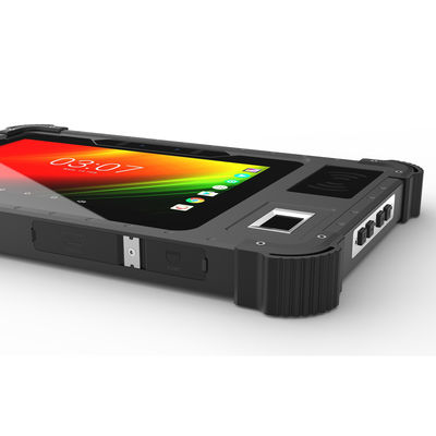 comprar Pantalla de 8 pulgadas 4G LTE MTK6765 Octa Core Rugged Tablet Industrial Tablet PC con Android 11 y huella digital biométrica online manufacture