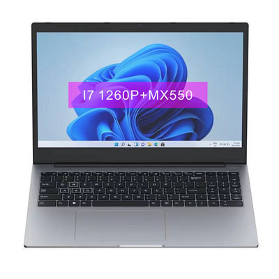 comprar Intel I7 12th Gen portátil de 16 pulgadas con 12 núcleos 16threads y MX550 4GB VGA para computadora portátil de juegos online manufacture