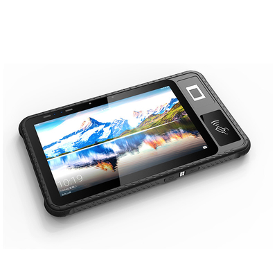 PC rugosa de la tableta de RAM4GB ROM64GB Android de Android 11 GMS 10,1” con la huella dactilar de Biomtric