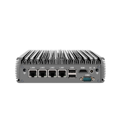 caja integrada sin ventilador pc intel celeron J4125 N5105 mini pc computadora para industrial