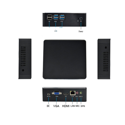 Sunspad NUC i3 4500U Tarjeta gráfica Intel Core win10 i5 4200U MINI PICE/SB2.0/3.0/ barebone PC mini pc portátil