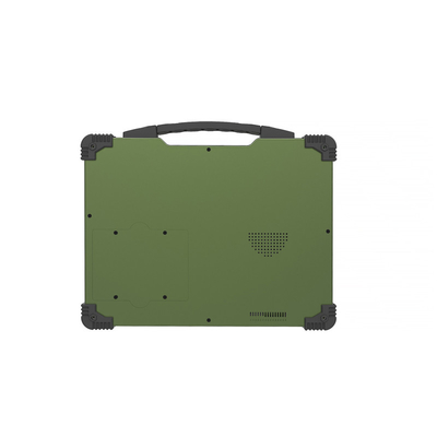 Ordenadores portátiles rugosos de la base I7 I9 2 pantalla 3 puerto Vga de la exhibición del Lan del gigabit de Creen 1xrs232 o Rs485