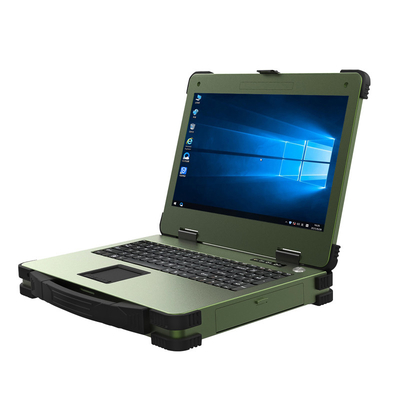 Computadoras portátiles rugosas de la base I7 9750h I9 9880h 15,6 pulgadas a prueba de golpes