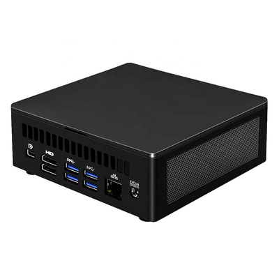 Puerto industrial de la exhibición de Mini Pc Iris Xe Graphics 3 del juego de la base I7 1165g7 11mo de la base I5 1135g7 del triunfo 11 pequeño
