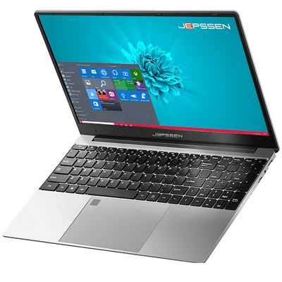 La huella dactilar desbloquea el procesador del ordenador portátil J4125 de Intel Celeron con el teclado numérico del contraluz